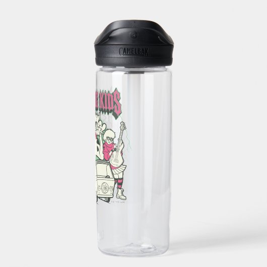 Scooby-Doo en de bende bemoeienis Kinder Punk Band Waterfles (Achterkant)