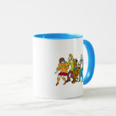 Scooby-Doo en de Bende Mysterie Inc. Mok (Voorkant rechts)