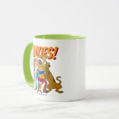 Scooby-Doo en de bende onderzoeken boek Mok (Voorkant links)