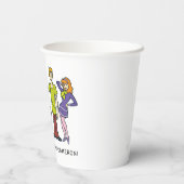 Scooby-Doo en de Birthday Gang Groovy Papieren Bekers (Achterkant)