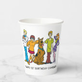 Scooby-Doo en de Birthday Gang Groovy Papieren Bekers (Links)