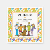 Scooby-Doo en de Birthday Gang Groovy Servet (Voorkant)