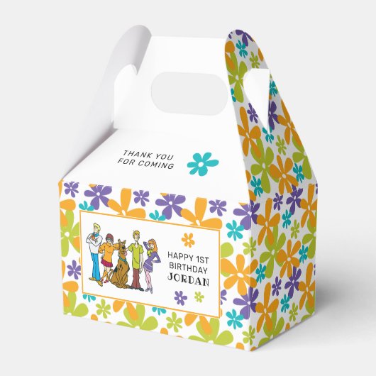 Scooby-Doo en de Gang Bedankt Bedankdoosjes (Voorkant Zijde)