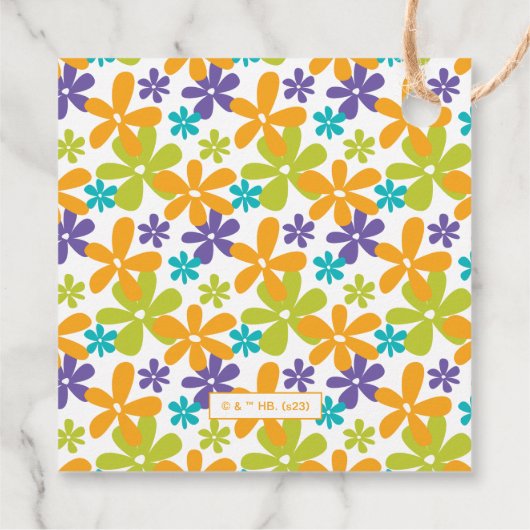 Scooby-Doo en de Gang Bedankt Bedankjes Labels (Achterkant)