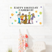 Scooby-Doo en de Gang Birthday Spandoek (Insitu)