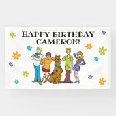 Scooby-Doo en de Gang Birthday Spandoek (Horizontaal)