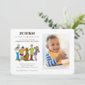 Scooby-Doo en de Gang Groovy Birthday - Foto Kaart (Staand voorkant)