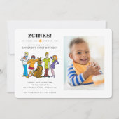 Scooby-Doo en de Gang Groovy Birthday - Foto Kaart (Voorkant)