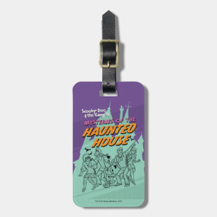 Scooby-Doo en de Gang "Haunted House" Bagagelabel