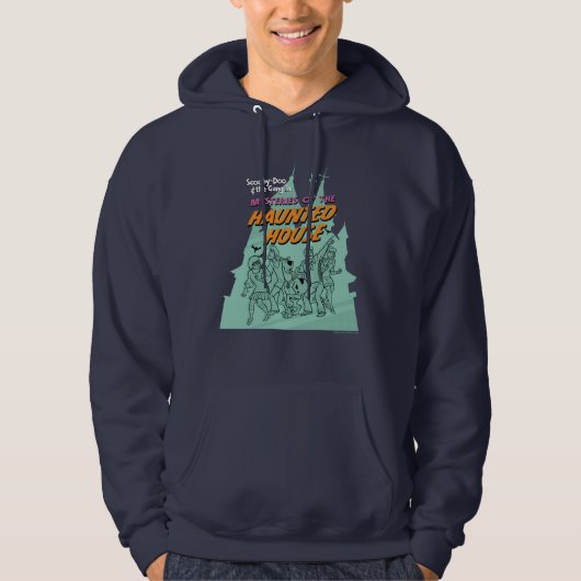 Scooby-Doo en de Gang "Haunted House" Hoodie (Voorkant)