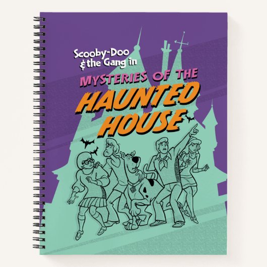 Scooby-Doo en de Gang "Haunted House" Notitieboek (Voorkant)