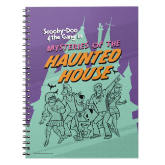Scooby-Doo en de Gang "Haunted House" Notitieboek