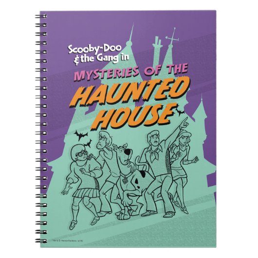 Scooby-Doo en de Gang "Haunted House" Notitieboek (Voorkant)