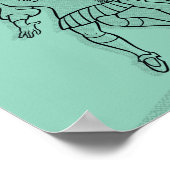 Scooby-Doo en de Gang "Haunted House" Poster (Hoek)