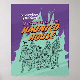 Scooby-Doo en de Gang "Haunted House" Poster
