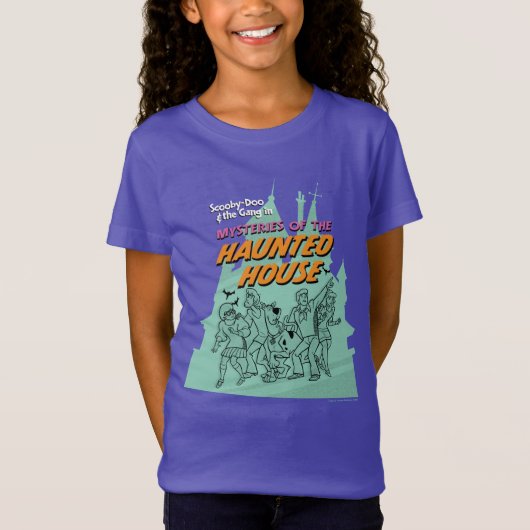 Scooby-Doo en de Gang "Haunted House" T-shirt (Voorkant)