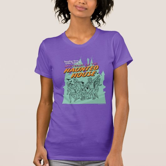 Scooby-Doo en de Gang "Haunted House" T-shirt (Voorkant)