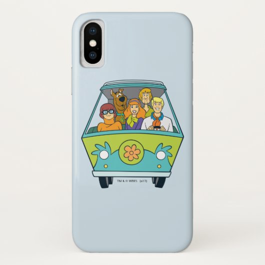 Scooby-Doo en de Gang Mystery Machine Case-Mate iPhone Case (Achterkant)