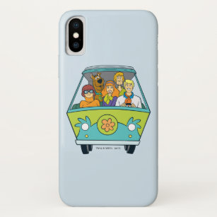 Scooby-Doo en de Gang Mystery Machine iPhone X Hoesje