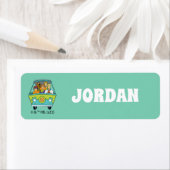 Scooby-Doo en de Gang Mystery Machine | Naam toevo Etiket (Insitu)