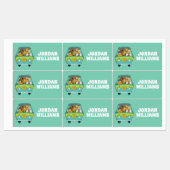 Scooby-Doo en de Gang Mystery Machine | Naam toevo Labels (Vel)