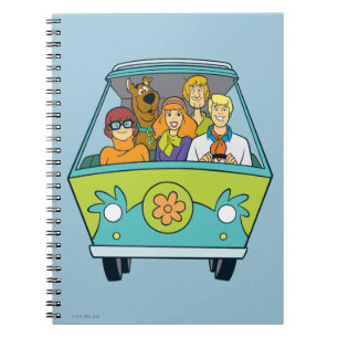 Scooby-Doo en de Gang Mystery Machine Notitieboek