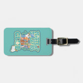 Scooby-Doo en de Gang "Mystery Solvers Club" Bagagelabel (Voorkant horizontaal)