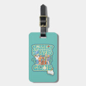 Scooby-Doo en de Gang "Mystery Solvers Club" Bagagelabel (Voorkant verticaal)