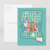 Scooby-Doo en de Gang "Mystery Solvers Club" Briefkaart (Voorkant / Achterkant)