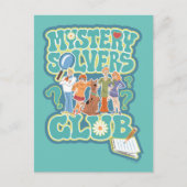 Scooby-Doo en de Gang "Mystery Solvers Club" Briefkaart (Voorkant)