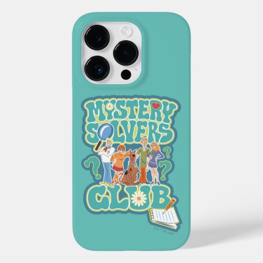 Scooby-Doo en de Gang "Mystery Solvers Club" Case-Mate iPhone Case (Achterkant)