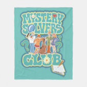 Scooby-Doo en de Gang "Mystery Solvers Club" Fleece Deken (Voorkant)