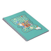 Scooby-Doo en de Gang "Mystery Solvers Club" Notitieboek (Rechterzijde)