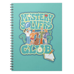 Scooby-Doo en de Gang "Mystery Solvers Club" Notitieboek