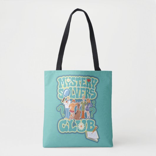 Scooby-Doo en de Gang "Mystery Solvers Club" Tote Bag (Voorkant)