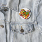 Scooby-Doo en Gang Kerstmis Ronde Button 5,7 Cm (In situ)