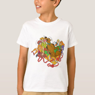 Scooby-Doo en Gang Kerstmis T-shirt