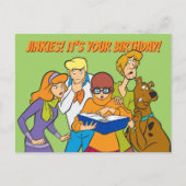 Scooby-Doo en het Gang Investigate Book Briefkaart (Voorkant)