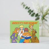 Scooby-Doo en het Gang Investigate Book Briefkaart (Staand voorkant)