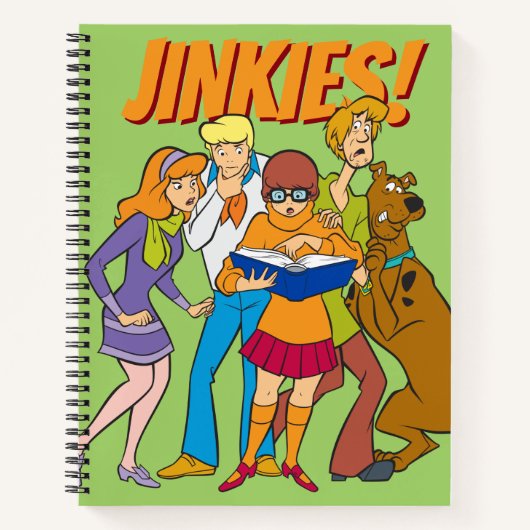 Scooby-Doo en het Gang Investigate Book Notitieboek (Voorkant)