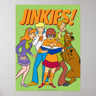 Scooby-Doo en het Gang Investigate Book Poster