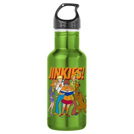 Scooby-Doo en het Gang Investigate Book Waterfles (Voorkant)