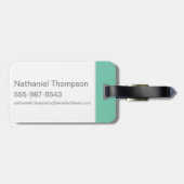 Scooby-Doo en Shaggy Halloween Fright Bagagelabel (Achterkant horizontaal)