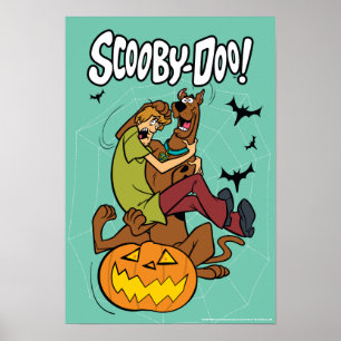 Scooby-Doo en Shaggy Halloween Fright Poster