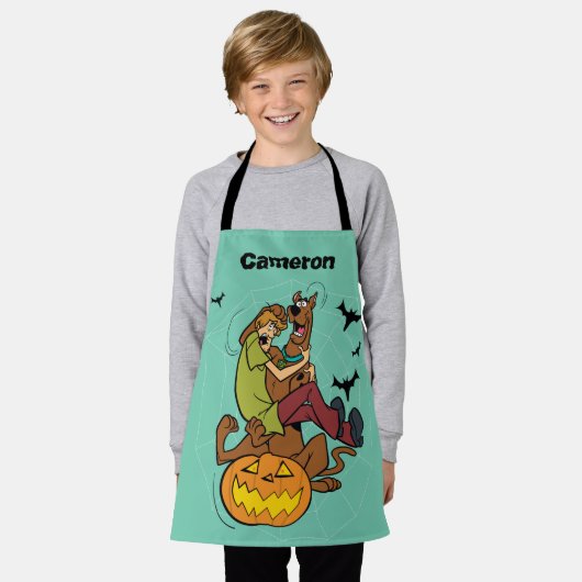 Scooby-Doo en Shaggy Halloween Fright Schort (Gedragen)