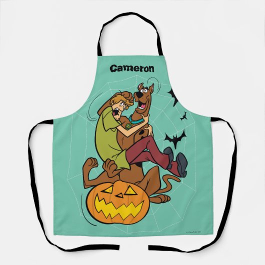 Scooby-Doo en Shaggy Halloween Fright Schort (Voorkant)