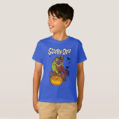 Scooby-Doo en Shaggy Halloween Fright T-shirt (Voorkant volledig)