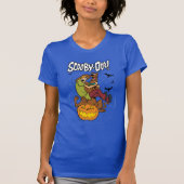 Scooby-Doo en Shaggy Halloween Fright T-shirt (Voorkant)