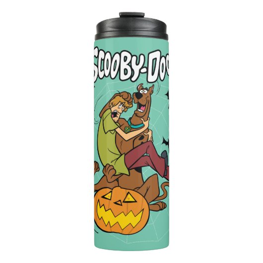Scooby-Doo en Shaggy Halloween Fright Thermosbeker (Voorkant)