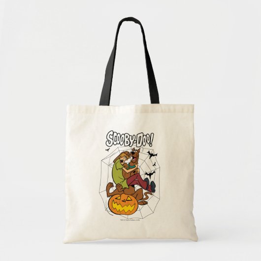 Scooby-Doo en Shaggy Halloween Fright Tote Bag (Voorkant)